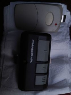 2 Garage door openers