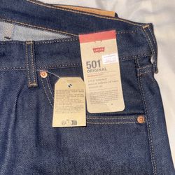 Brand new Blue Levi’s 501 Size 34X30