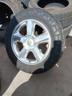 20 inch rims 6 lug 6x139 6x5.5 on used tires 275 55 20