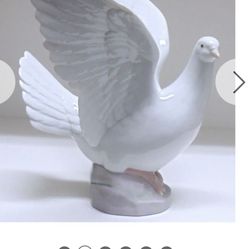 Lladro Figurine#06288/ Taking Flight Dove 