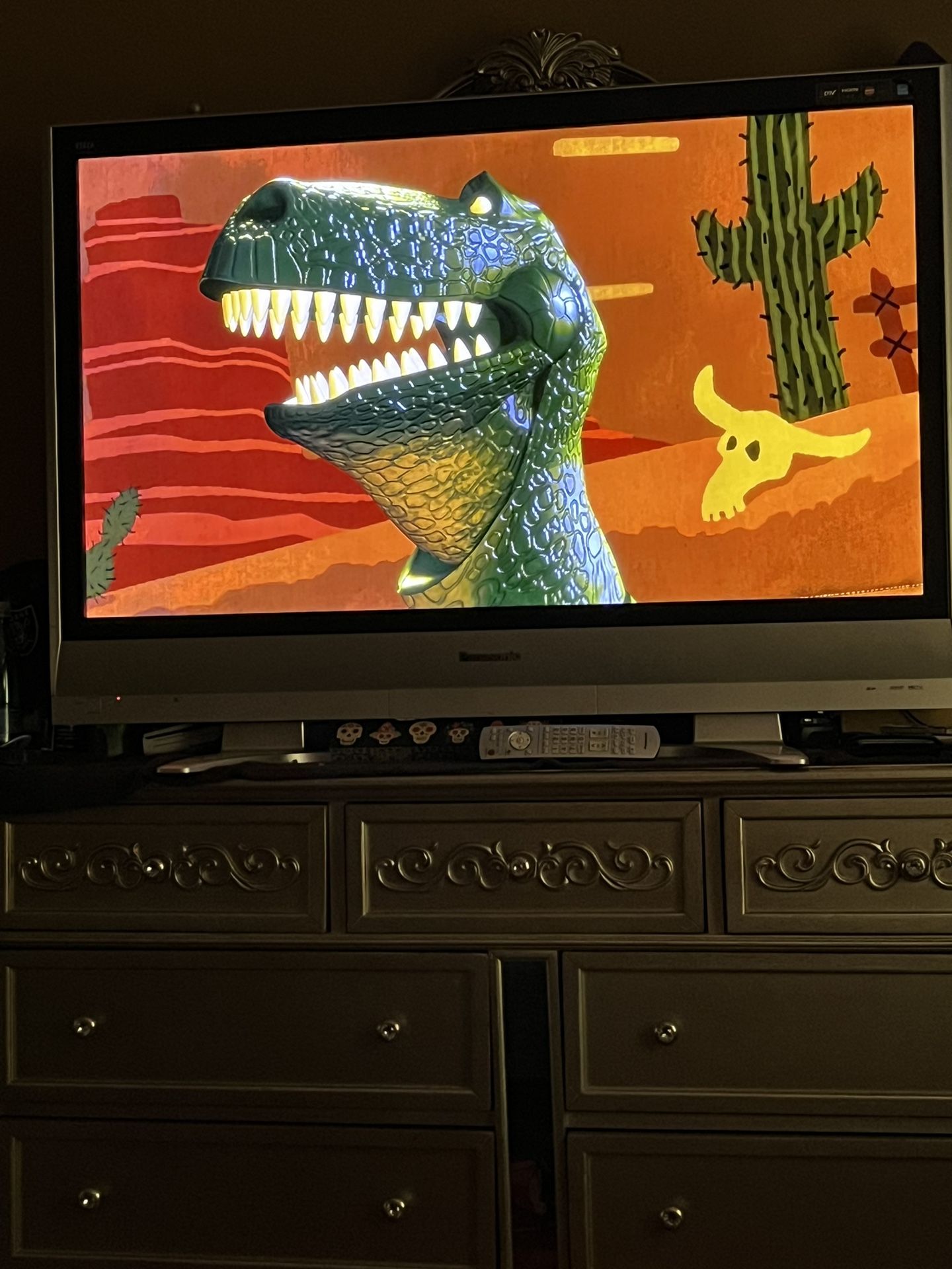 Panasonic 46” TV with Controller
