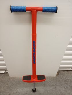 Grom Pogo Stick Red Age 5-9 40-90 Lbs
