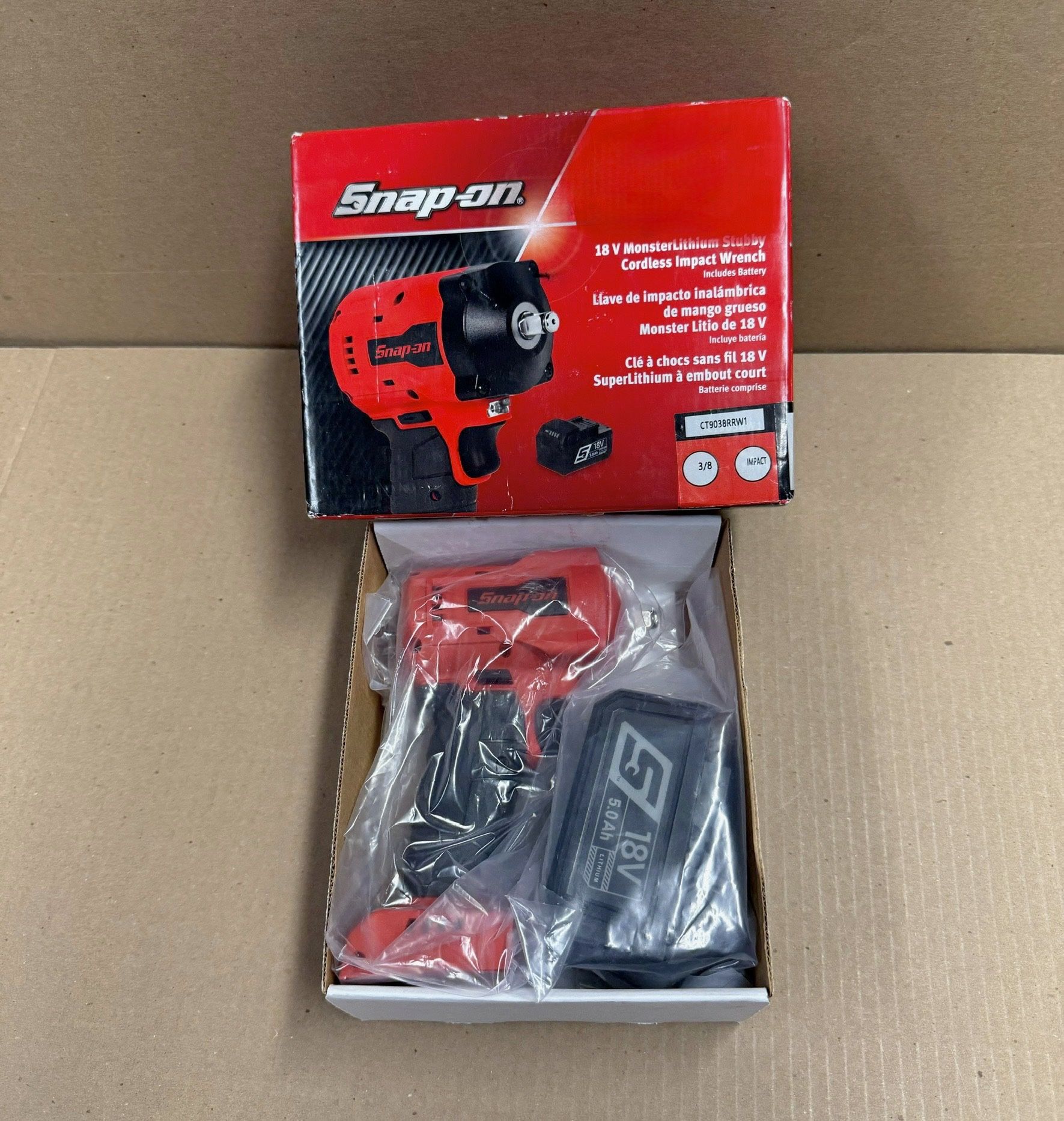 Snap On 18v 3/8" -  Stubby BRUSHLESS  Impact ((( $475 OBO  )))❗️New - tool And battery only ❗️