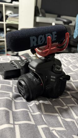 Canon EOS 80D DSLR + FULL BUNDLE | READY TO USE