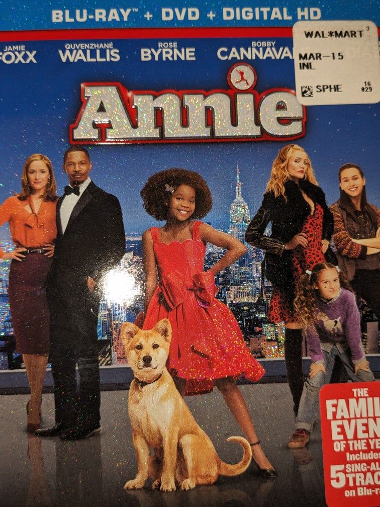 Annie Blu-ray And DVD And Digital