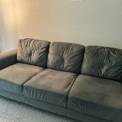 Sofa - Dark Gray Fabric 