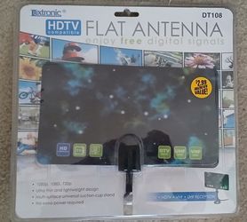 TV Accessory New Flat Antenna HDTV Compatible