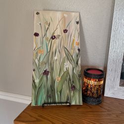 Hand painted Art With Stand