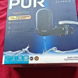 New...PUR Faucet Mount Water Filtration System