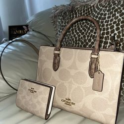 Coach bag & Wallet Set.