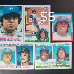 Fernando Valenzuela 1982 & 1983
