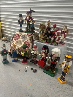 Nut Crackers Lot of;