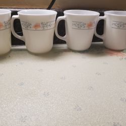 Vintage Corning Cups  (Apricot Grove Series)
