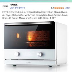 FOTILE ChefCubii 4-in-1 Countertop Convection / Combi-Steam Oven
