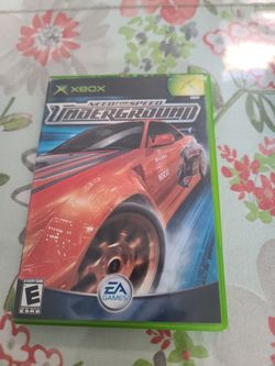 Xbox game need for speed underground
