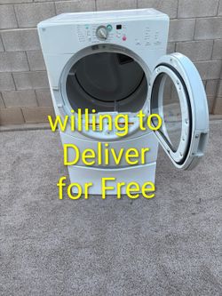 Whirlpool  Electric  Dryer with pedestal