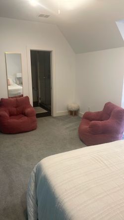 2 pink chairs brand new $50 each less than half off