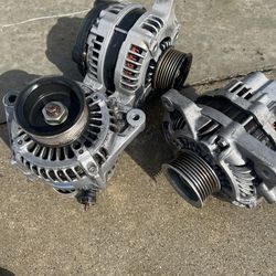 Starter and alternators