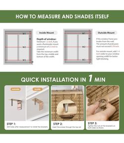 🌿 Cordless Bamboo Roman Shades – BRAND NEW 🌿 Lezblines