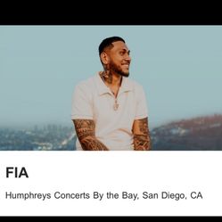 Fia Tickets Humphreys Concert By the Bay 4/5/26