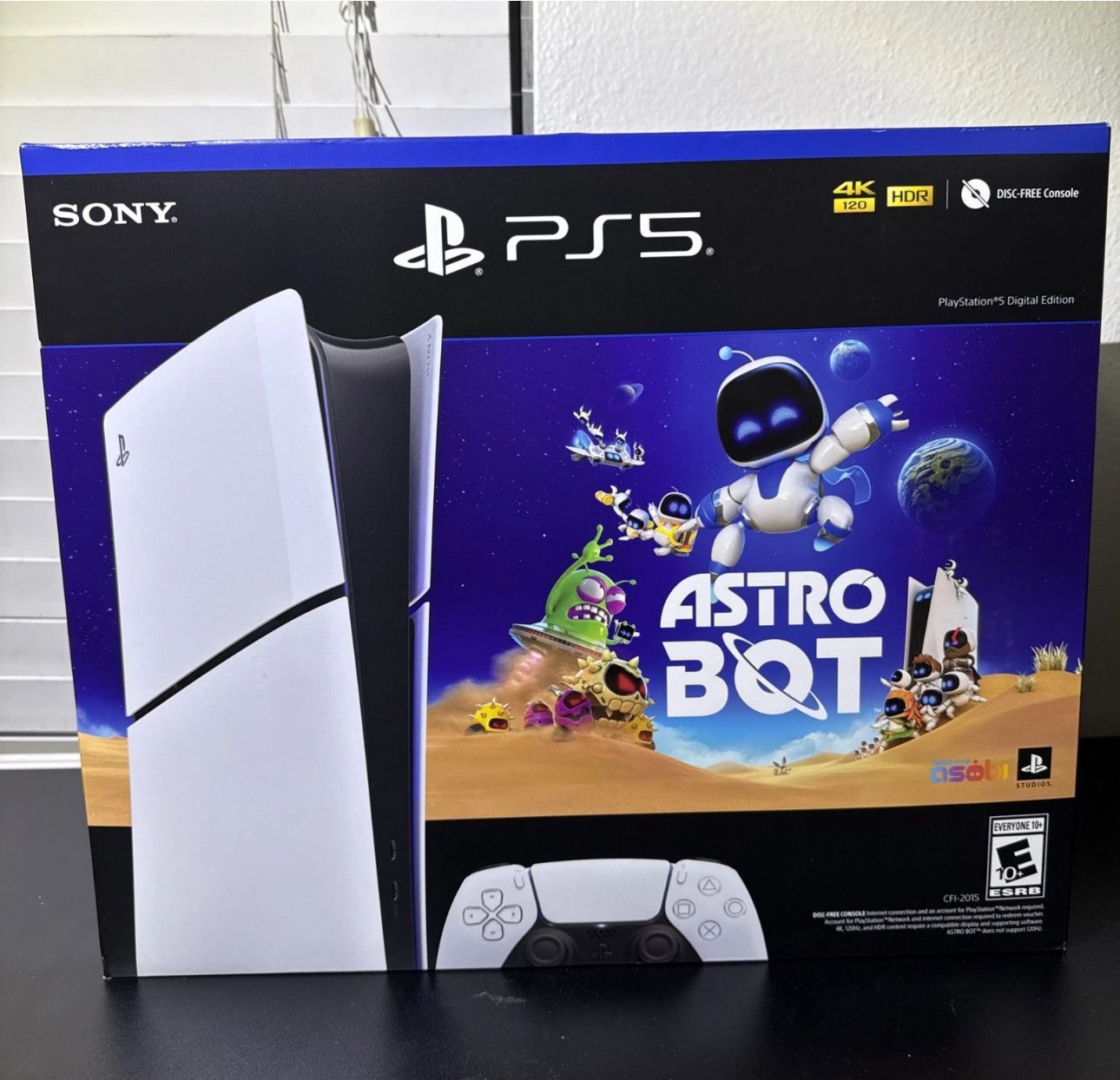 Ps5 PlayStation 5 Astro bot digital bundle floor model