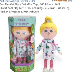 Vera The Vet Doll! Retails $46 nEW