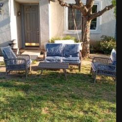Patio Sofa Set High Quality Extra Thick Cushions Sunbrella Quality Brand New High Quality Patio Chairs 🆕✈️🙏🚛🚚🆕