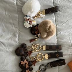 Designer / Fashion Brand Keychains 