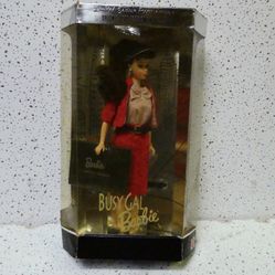 VTG 1995 Mattel 1960 Busy Gal Barbie Limited Edition Reproduction Doll