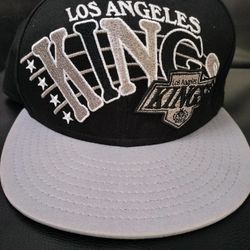 Vintage LA Kings New Era Snapback Hat