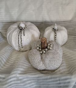 Elegant Handmade Pumpkins