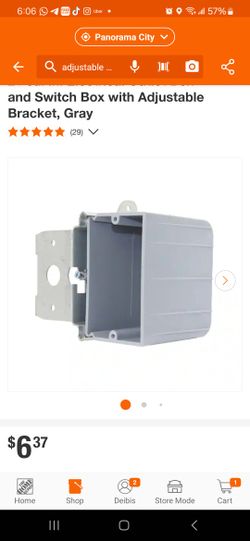 Adjustable Electrical Box 