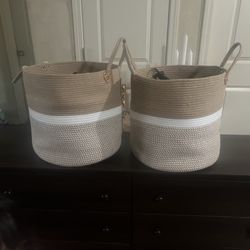 Baskets for Storage Baby Laundry Hamper,