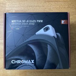 Noctua NF-A12x25 PWN Chromax Black Fans (3x)