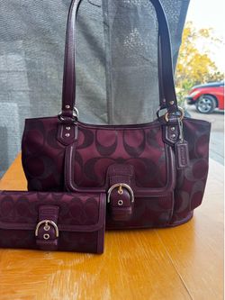 coach belle carryall