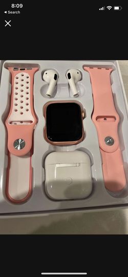 Smartwatch And Earbuds Set 🔥🔥🔥