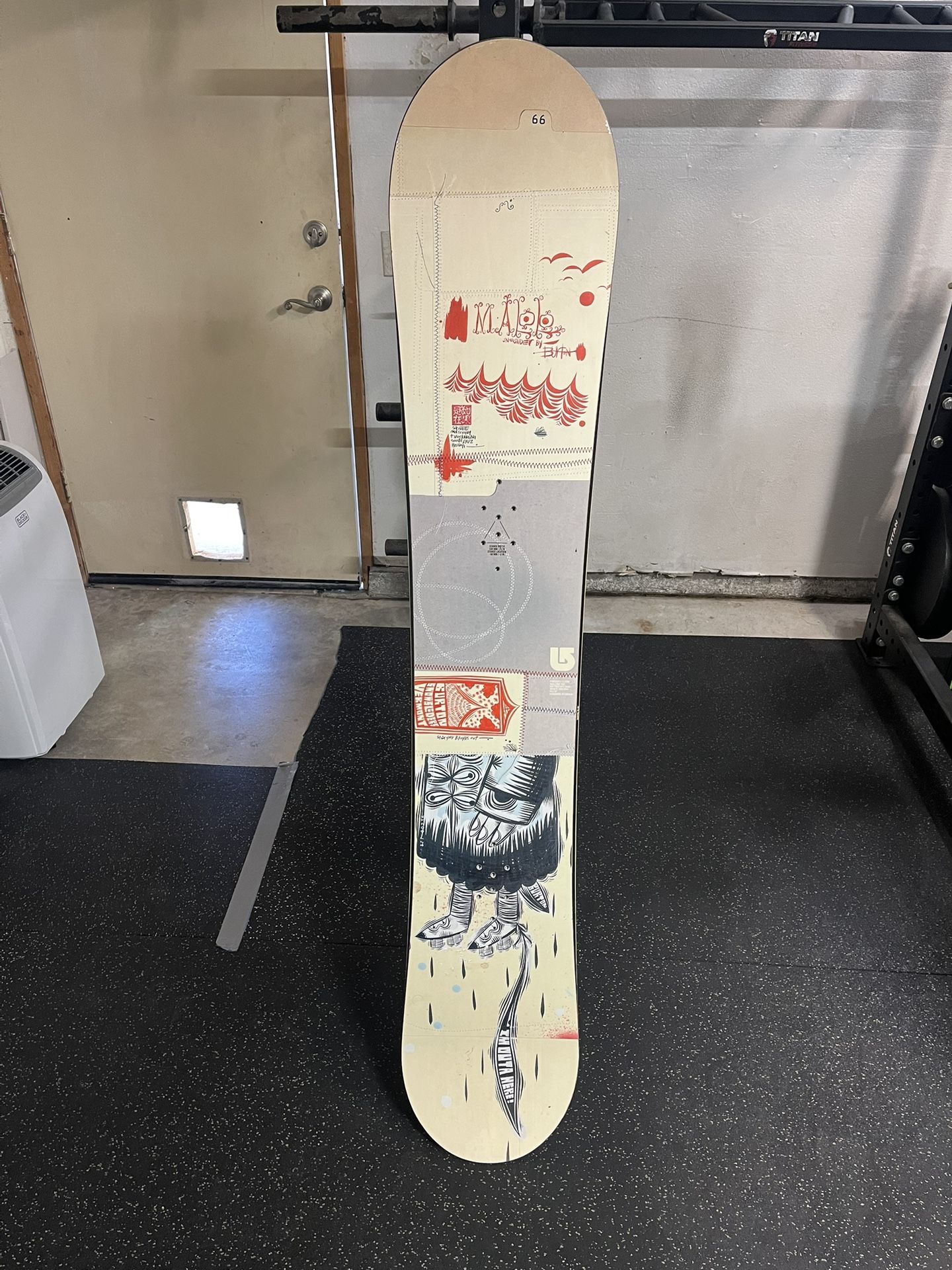 Burton 166 Powder Snowboard