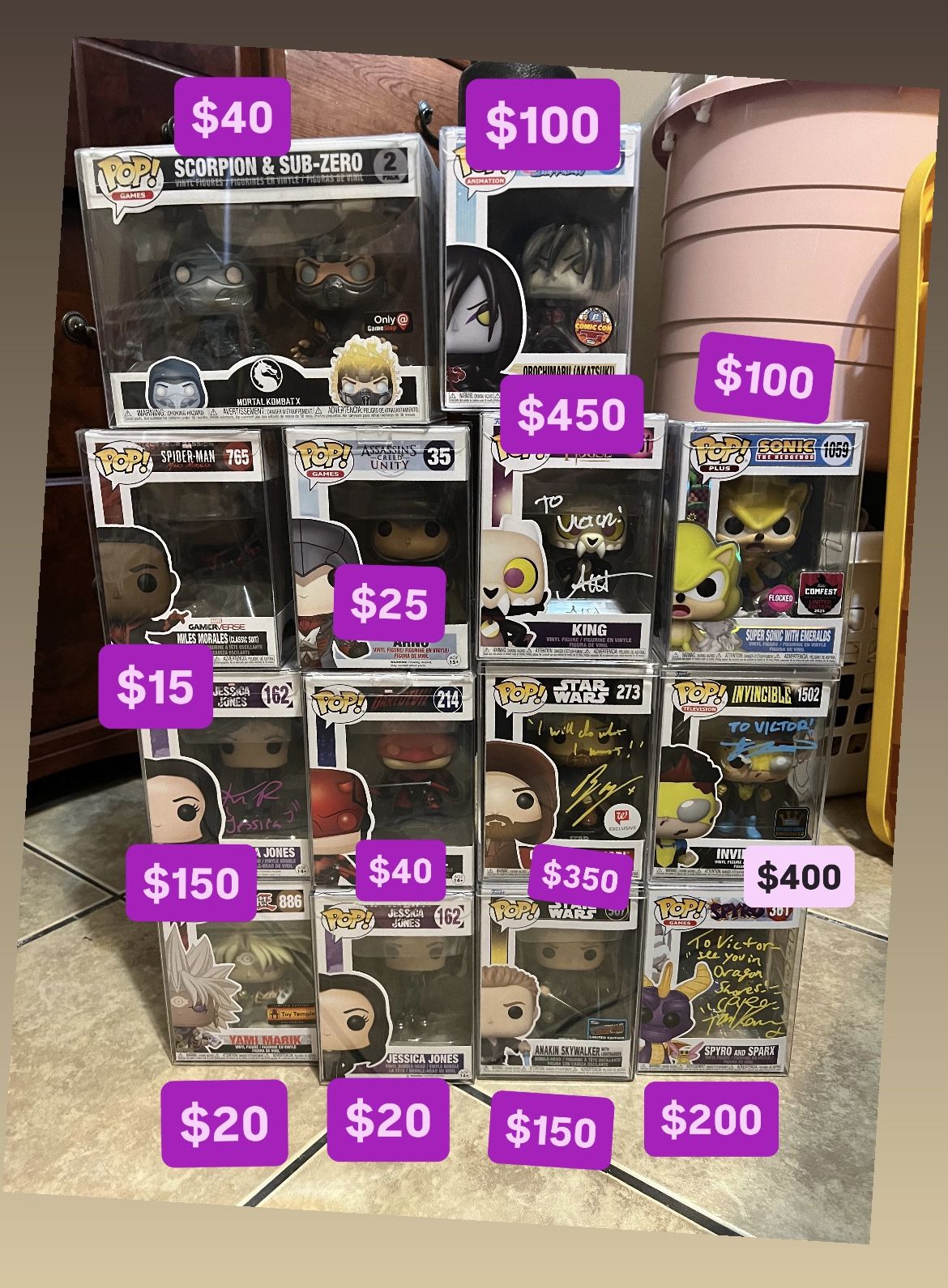 Funko Pops