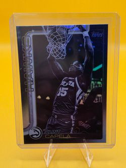 2025-26 Topps Basketball SP Blackout Variation CLINT CAPELA Shadow SP