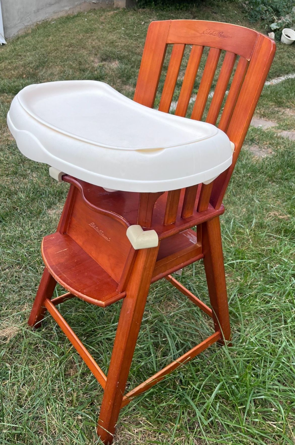 Eddie Bauer kids Wooden Highchair