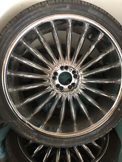 22 “ Velocity Rims & new tires