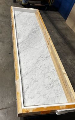 Beautiful selected... high end MARBLE SLAB. 24X96X3/4