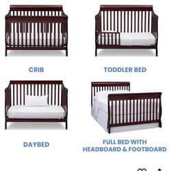 4in1 Crib Bed