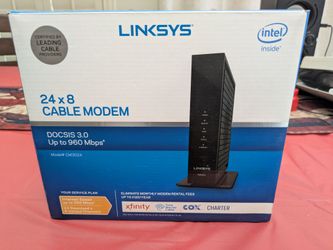 Linksys 24x8 DOCSIS 3.0 Cable Modem