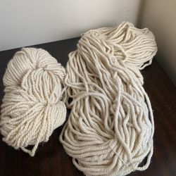 Wool yarn (2 huge skeins)