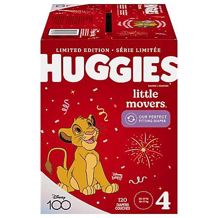 DIAPERS - Huggies Little Movers Sizes 3, 4 & 5 - Multiple Quantities