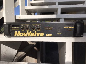 Tube Works MosValve 500 MV-942 Guitar Bass PA Rackmount Power Amplifier 500 Watts