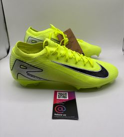 MSRP $160 Nike Mercurial Vapor 16 Pro FG Mens Size 10.5 Soccer Cleats Shoes Volt