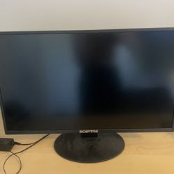 Sceptre 1080p, 60hz, 24 Inch Monitor. 2 HDMI PORTS!