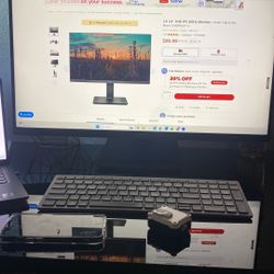 24 Inch LG Monitor 